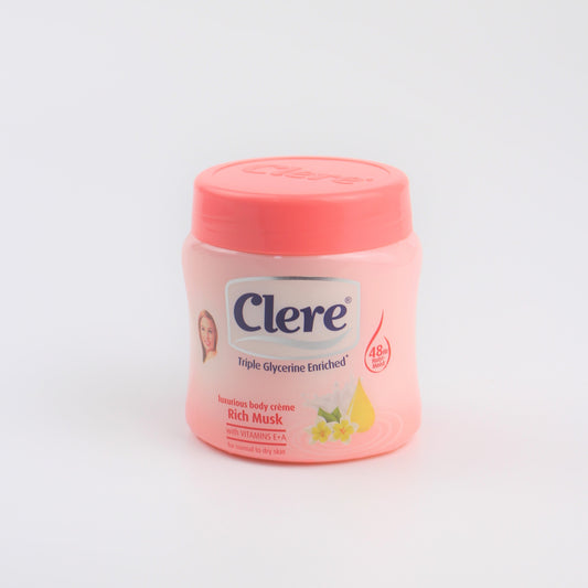 Clere Luxurious Rich Musk body crème 500ml