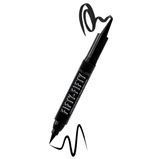 Palladio Fifty-Fifty Cat-Eye Liquid Liner + Smoky Kajal Liner