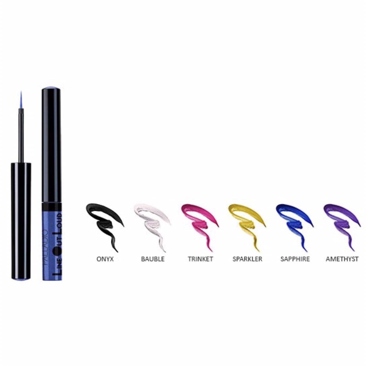 Palladio Line Out Loud Intense Shimmer Liquid Eyeliner