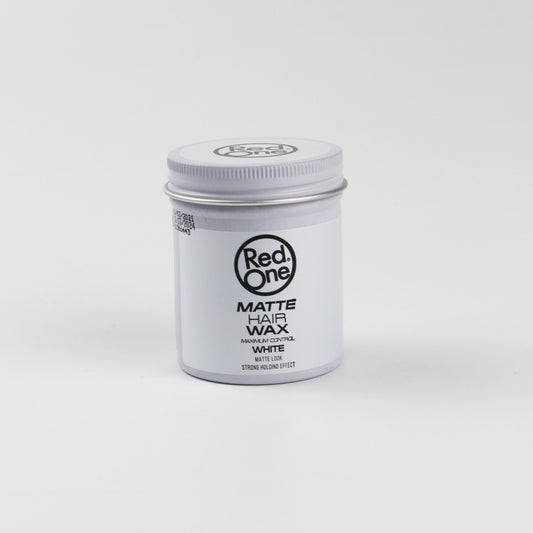 RED ONE - MATTE HAIR WAX-white