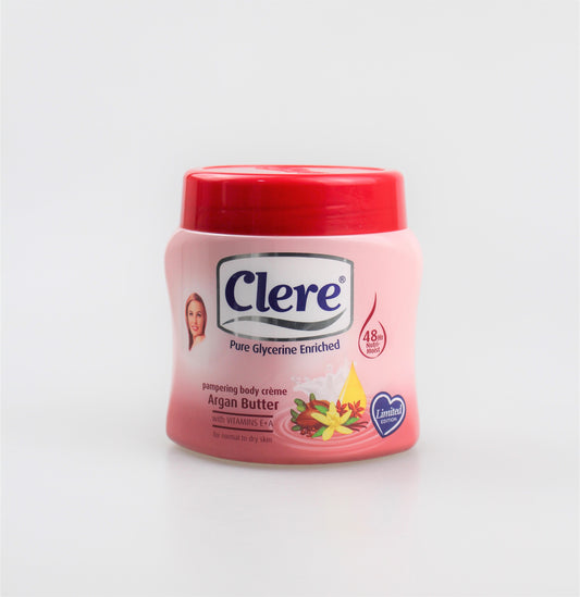 Clere Pampering Argan Butter body creme 500ml