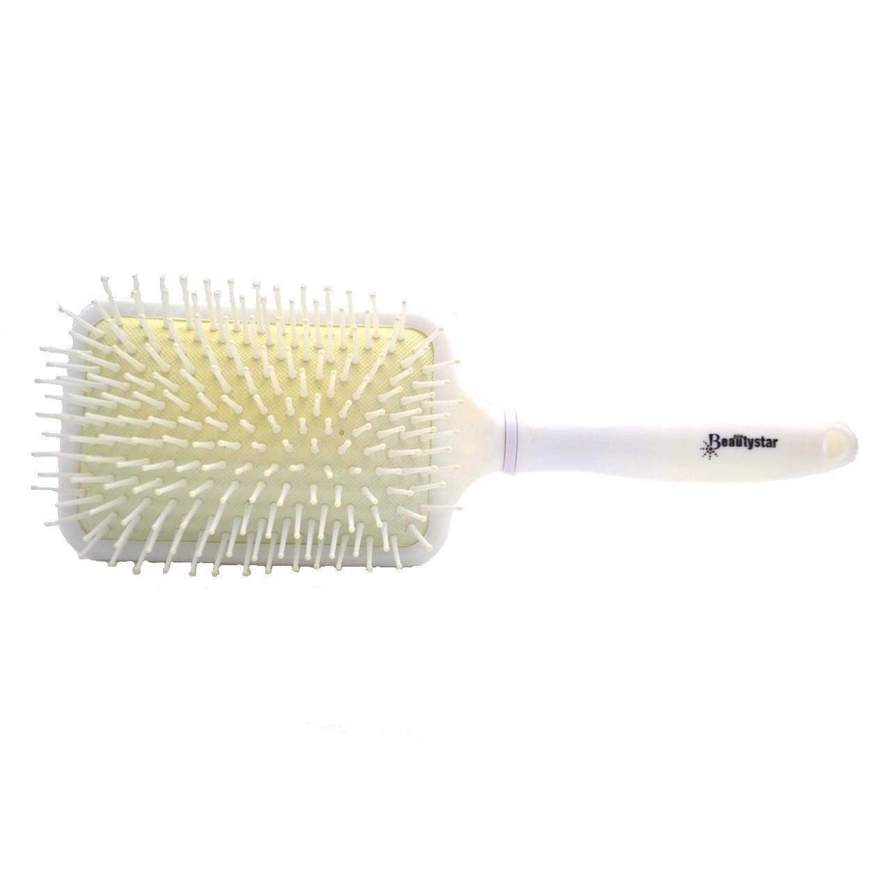 Beautystar White Paddle Brush PB-404