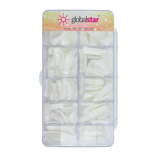 Globalstar Natural Nail Tips 1x500Pcs TR-8