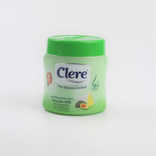 Clere Smoothing Avocado Milk body crème 500ml