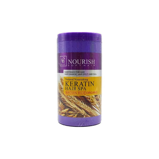 Nourish Keratin Hair Spa Brown Rice 1000 gr