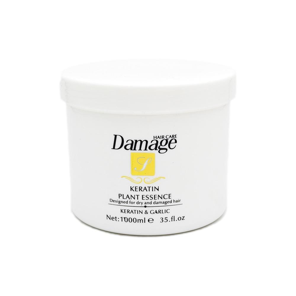 Damage Hair Mask Keratin & Garlic 1000 ML