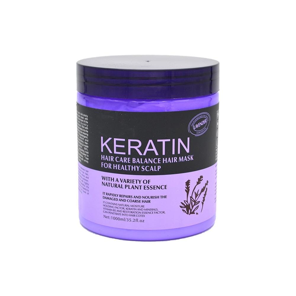 Keratin Moisturizing & Smooth Mask Lavender 1000 ML