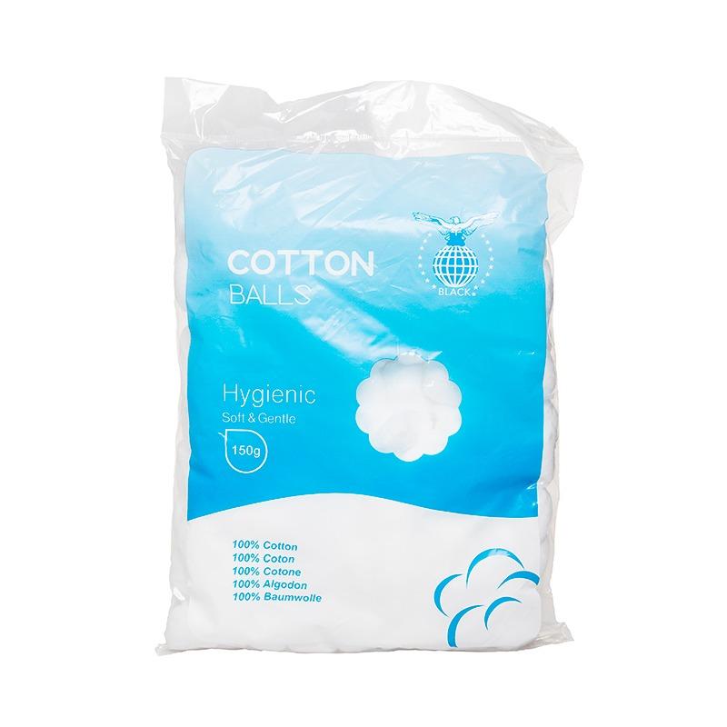 Black Hygienic Cotton Balls B150 150G