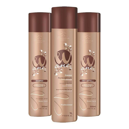 WOne Full Kit Shampoo, Conditioner And Protein 1L