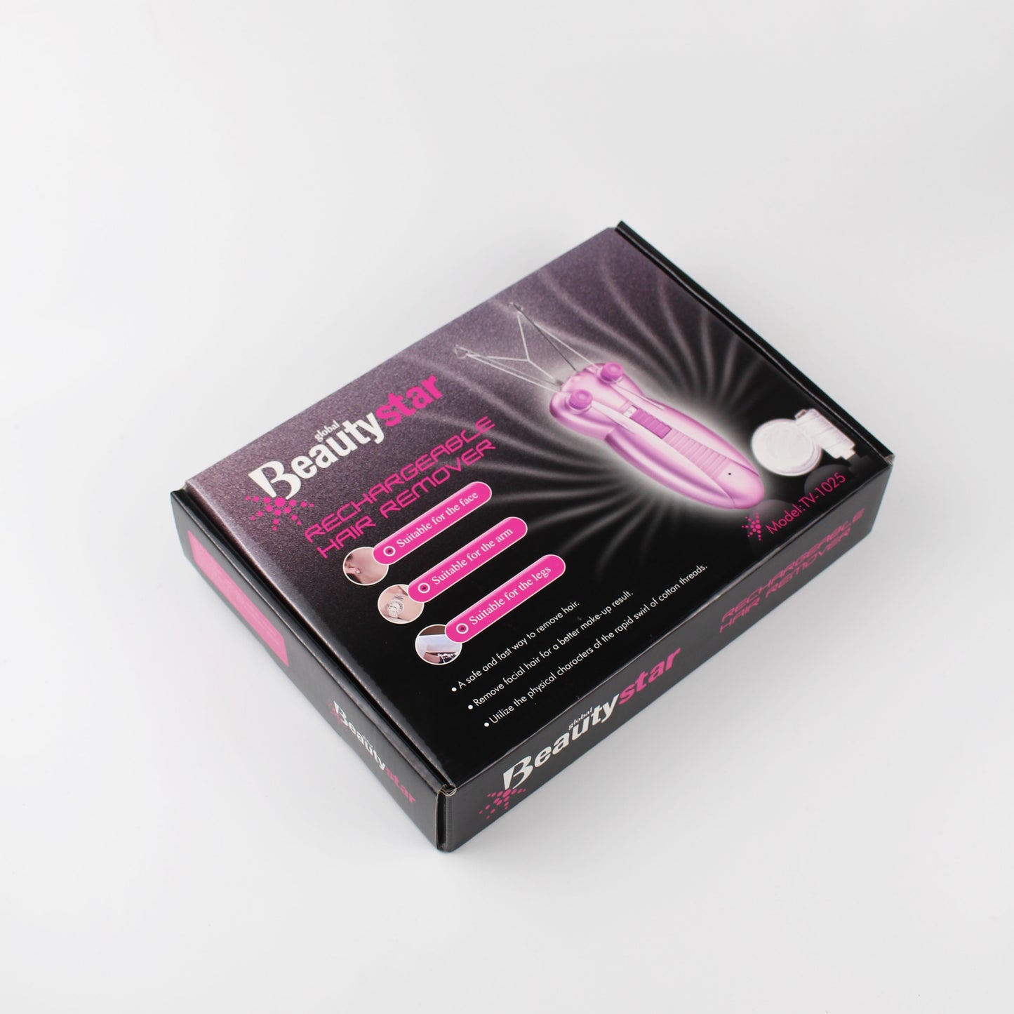 global beauty star - echargeable hair remover