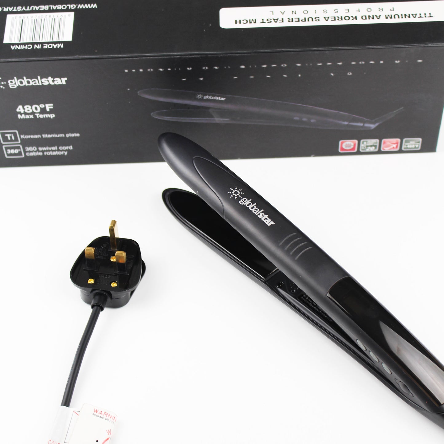 global star - hair straightener