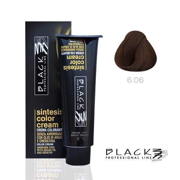 Black  Sintesis Color Cream Ammonia Free Warm Dark Blond N6.06