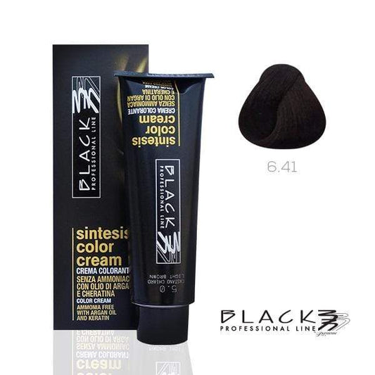 Black  Sintesis Color Cream Ammonia Free Wood N6.41