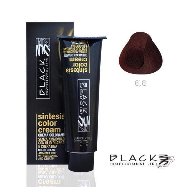 Black  Sintesis Color Cream Ammonia Free Purple Red N6.6